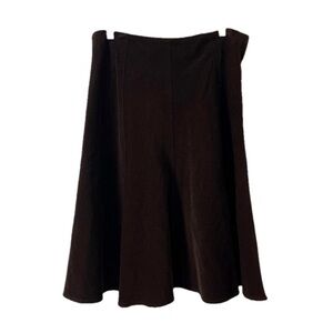 ⭐️ Jones New York Brown ribbed skirt- size 8